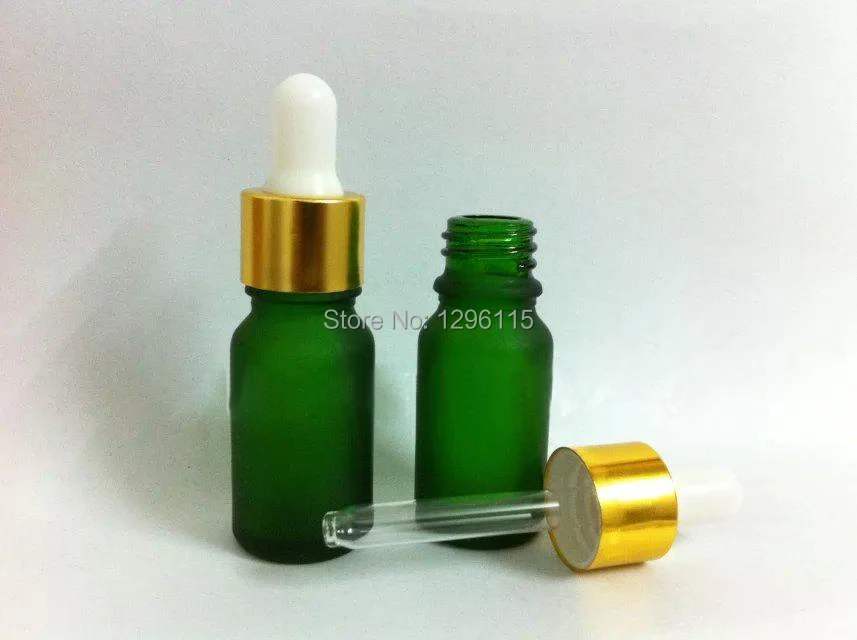 100 шт. 10 мл матовое зеленое стеклянное эфирное масло|packing bottles|bottle cosmeticcosmetic bottle |