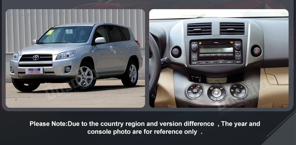 Flash Deal 8 Inch IPS Android 8.0 Car Radio 4G+32G for Toyota RAV4 2009 2010 2011 2012 Car Stereo Multmedia 4*50W support Wifi Blueteeth 1