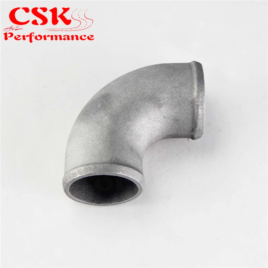 Pipe Joiner 57mm 2.25" Cast Aluminum 90 Degree Elbow Pipe Turbo