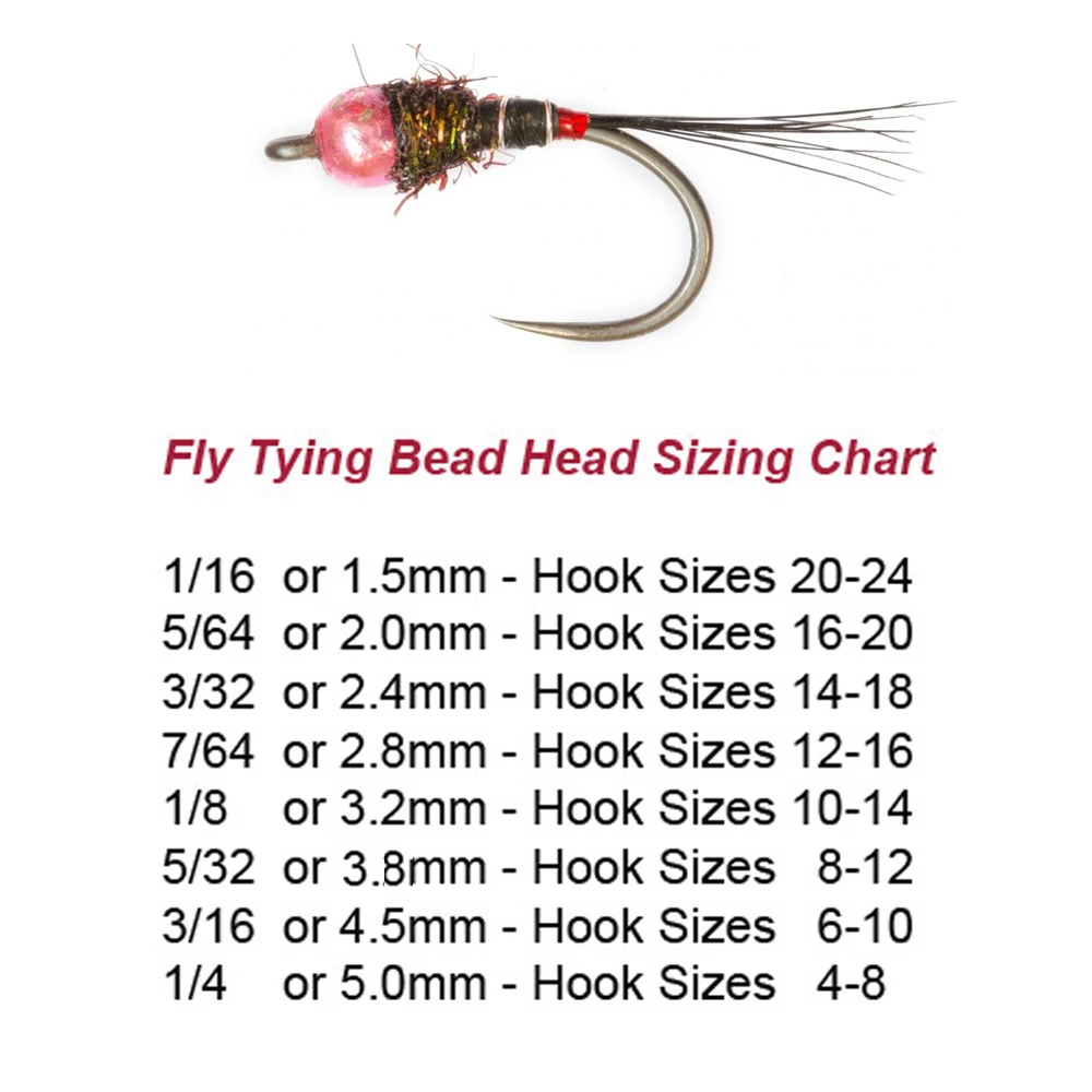 Bimoo 20 قطعة/الحقيبة 3.8mm ذبابة ربط النحاس الخرزة ل Beadhead حورية غاسل معدات الصيد الجليد الصيد الطعم الاصطناعي