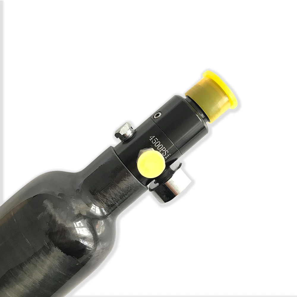 300bar 0.5L carbon fiber tank with regulator for air rifle gun hunting or paintball