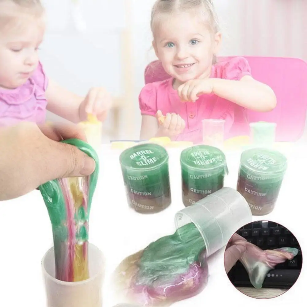 Мягкие антистресс Новинка DIY формы грязи игрушки рождественские подарки цвета