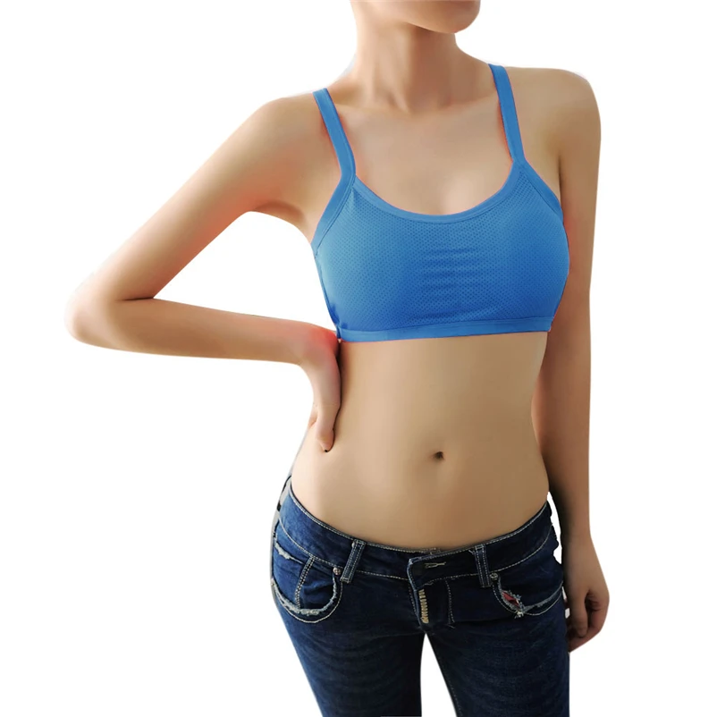 Push Up Bras for Women Top Fitness Yoga Cross Strap Sports Bra Womens Gym Running Padded Athletic Vest Underwear #FS#4JU20 (7)