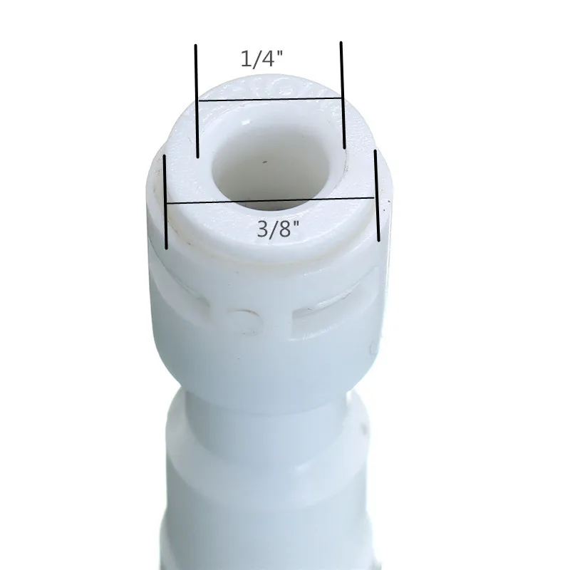 Warmtoo 1/4 "пластиковый фильтр для воды обратный клапан для RO чистой воды обратного осмоса фильтры обратный клапан