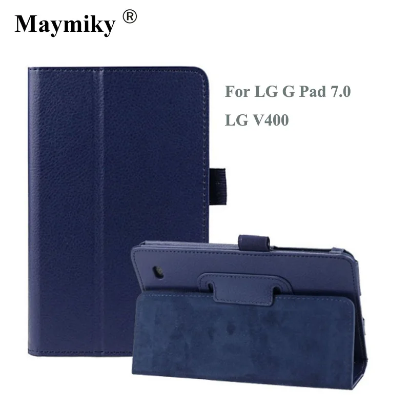 Litchi Flip Full PU кожаный чехол подставка для LG Gpad 7 V400 7 дюймов Tablet чехол для LG V400 чехол для Lg v400 7,0 дюймов+ пленка