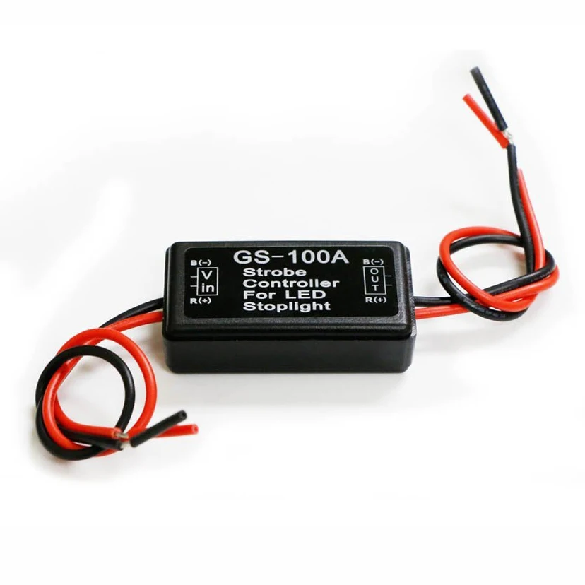 

New sale Flash Strobe Controller Flasher Module For Flashing LED Back Rear Brake Stop Light Lamp 12--24V Car Accessories