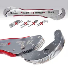 MYLB Adjustable Magic Wrench Multi-function Purpose Spanner Tools 9-45mm Universal Wrench Pipe Home Hand Tool Quick Snap Grip MYLB Adjustable Magic Wrench Multi-function Purpose Spanner Tools 9-45mm Universal Wrench Pipe Home Hand Tool Quick Snap Grip