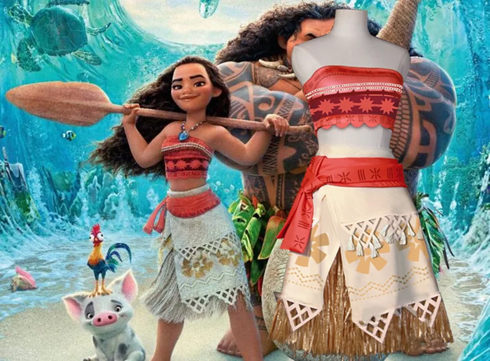 Moana Costume Adult Inspired Moana Adult Dress Disney Women's