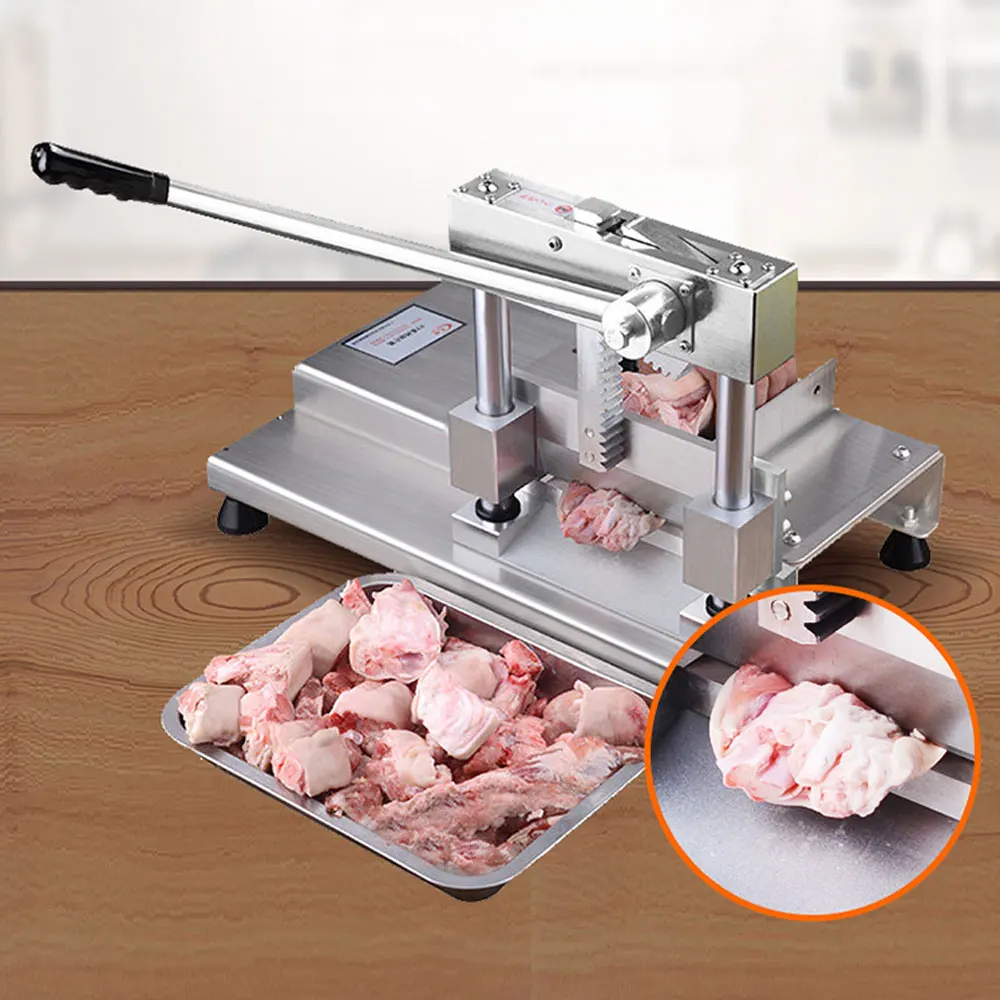 Коммерческая машина для резки мяса, машина для распиловки замороженных костей мяса, ручная машина для резки мяса