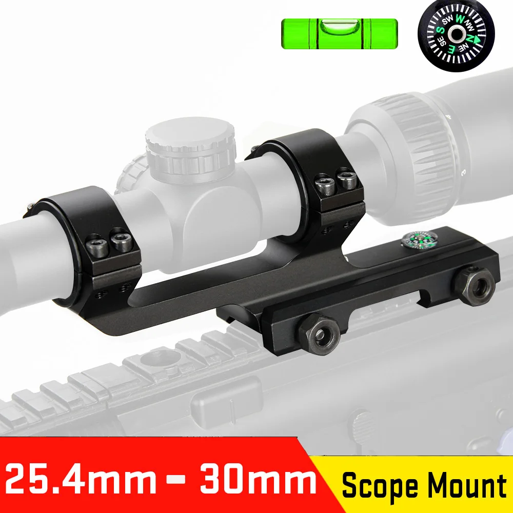

PPT 6063 Aluminum 25.4MM to 30MM Double Ring Scope Mount for Rifle Scope Chord Shape Ring HS24-0194