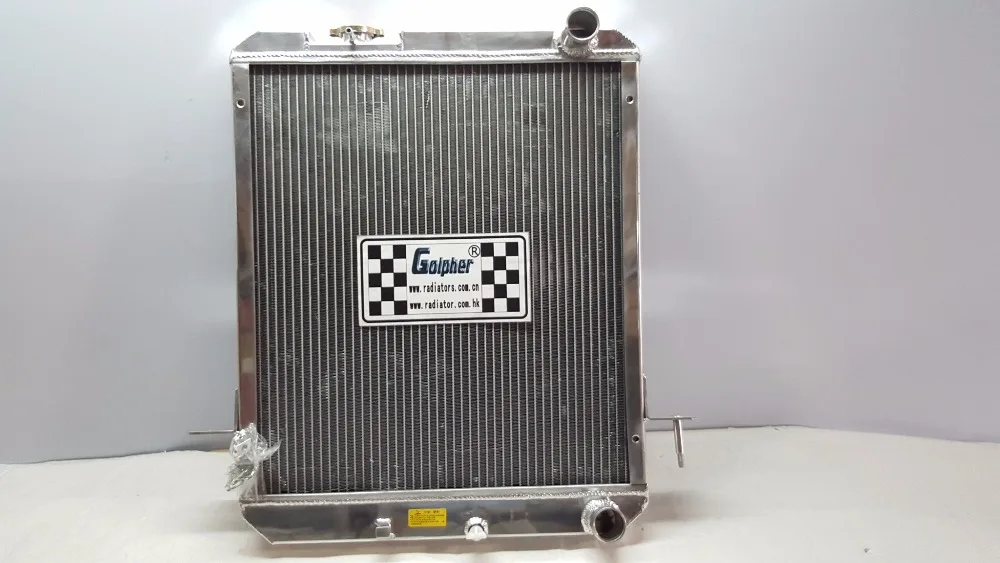 Golpher Performance Customer Made Aluminum Radiator For NKR77 3.0L 4JH1