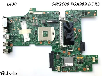 

Laptop Motherboard For Lenovo ThinkPad L430 Motherboard 04Y2000 DDR3 PGA989 Classy 100% Fully Tested