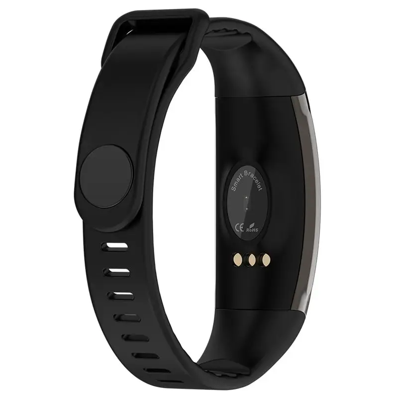 Смарт-браслет R16S Android Ios Hartslag Band Sleep Monitor Bloeddruk фитнес-трекер воддихт Kleur экран спортивный ремешок