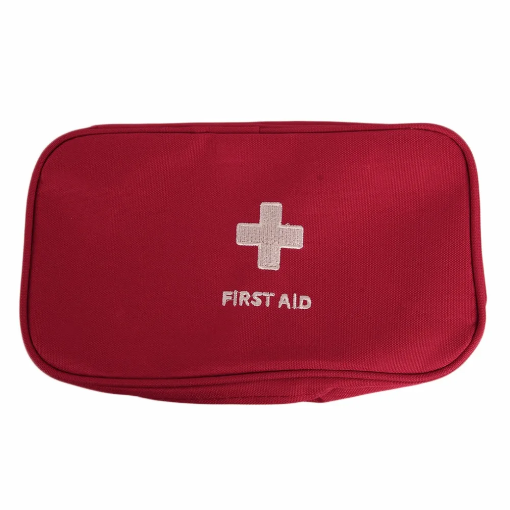 OUTAD Универсальный красный аварийный мешок открытый портативный ручной спецодежда медицинская сумка аптечка узор сумка для хранения