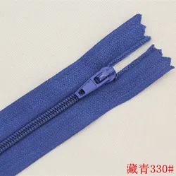 Versatile Nylon Coil Zipper Set for Tailoring & DIY Sewing Projects (5 Pieces) (Navy blue number330)