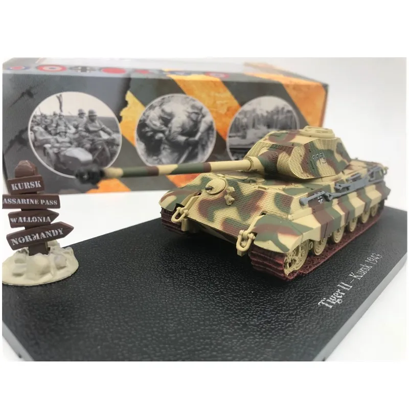 1/72 Тигр 2-валлония 1944 литой Атлас Второй мировой войны танк военные модели