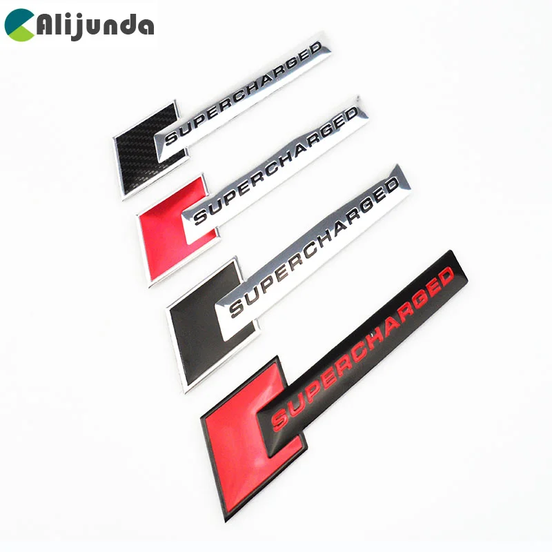 

New 3D Metal Motorsport SUPERCHARGED Car styling Emblem Badge Sticker for Kia Rio K2 K3 K5 K4 Cerato,Soul,Forte,Sportage