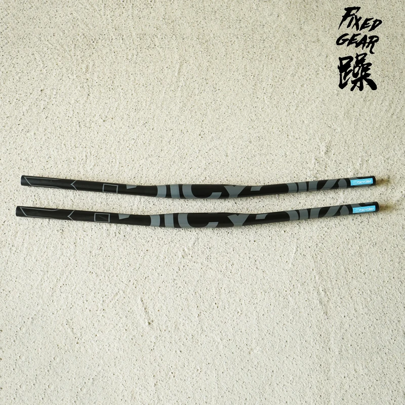 

Fixie bike handlebar 31.8 mm 750mm aluminum alloy track bicycle Swallow-shaped handle bars