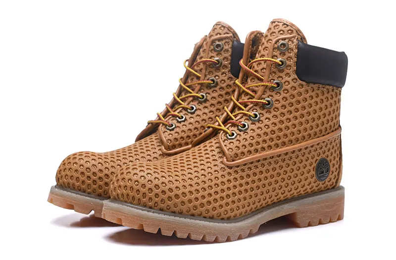 Мужская повседневная обувь TIMBERLAND Bird nest желтая Уличная из натуральной кожи со
