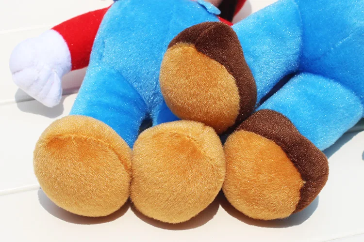 2pcs/lot 25cm Super Mario Bros Plush Toys Mario Lugi Stuffed Dolls Toys Gift for Children