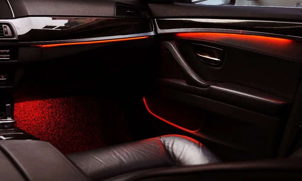 Mason 3 colors auto car interior decorative led ambient door light stripes atmosphere lamp for BMW F10/ F11 upgrade Mason 3 colors auto car interior decorative led ambient door light stripes atmosphere lamp for BMW F10/ F11 upgrade