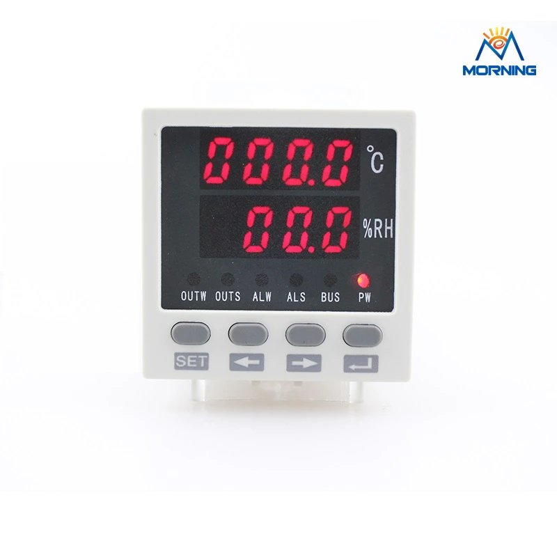 

WSK301 48*48mm AC/DC85-265V LED Digital display Temperature and humidity Controller with sensor