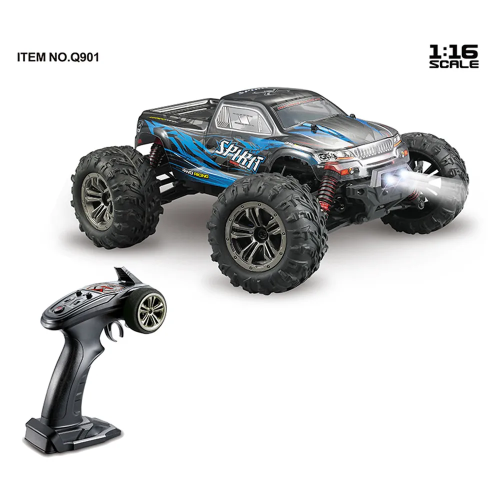 Новые поступления Xinlehong Q901 1/16 2,4G 4WD 52 км/ч высокая скорость RC автомобили бесщеточный пульт дистанционного управления автомобиль и светодиодный светильник RTR игрушки