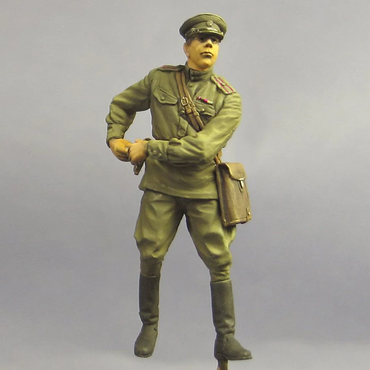 1/35 масштабный сборный Набор фигурок из смолы советский сотрудник|Наборы для