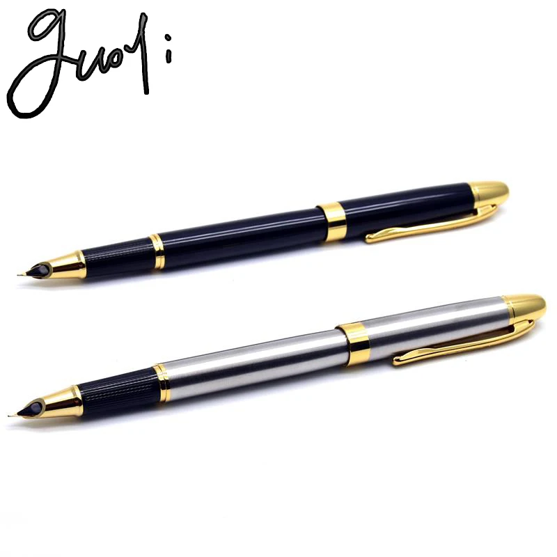 

Guoyi A328 Ink pen 50pc/lot 0.38 pen nib Learn office for school stationery Gift Luxury pen&hotel business Writing Fountain pen