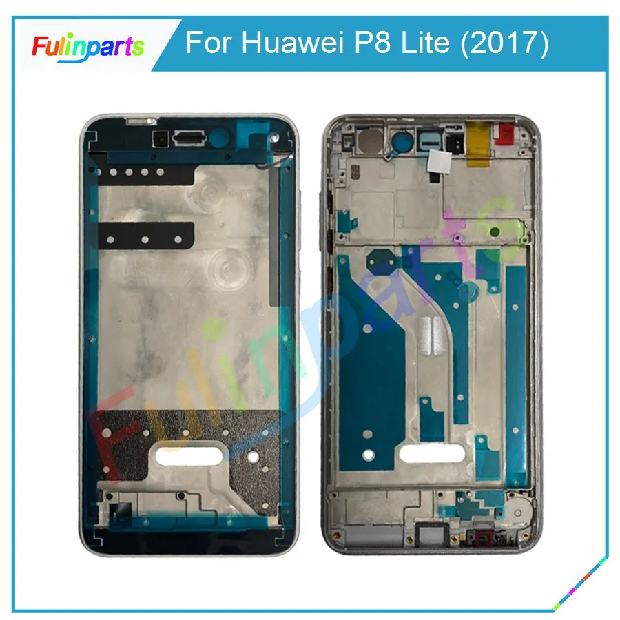 Для Huawei P8 Lite 2017 PRA-LA1 PRA-LX1 передняя рамка/средняя рамка запасные части корпуса