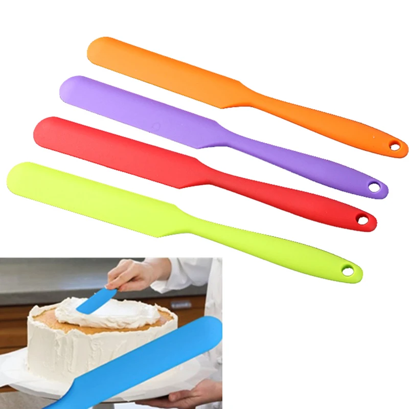 Silicone Butter Cake Cream Spatula for Cake Smoother Icing Frosting