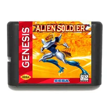 Alien Soldier 16 bit MD игровая карта для 16 bit sega MegaDrive Genesis игровая консоль