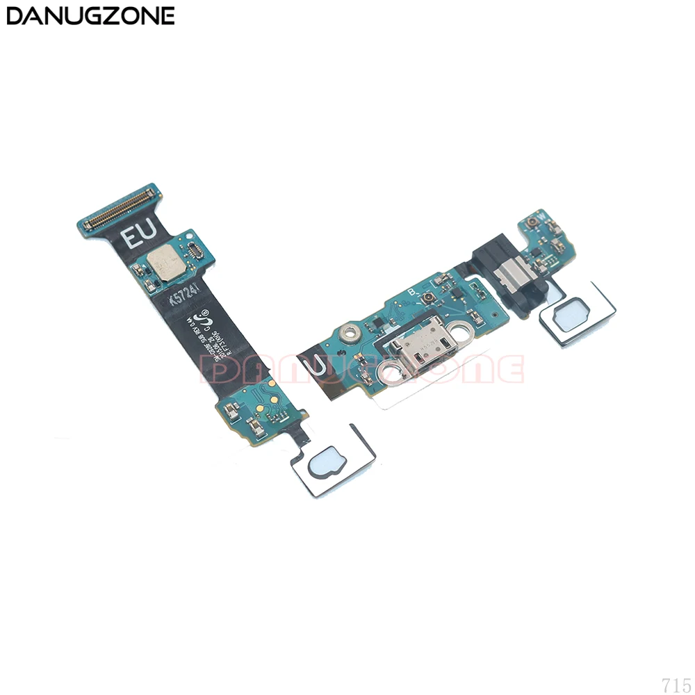 Usb зарядный порт док-станция разъем гибкий кабель с микрофоном для samsung Galaxy S6 Edge Plus G928F SM-G928F