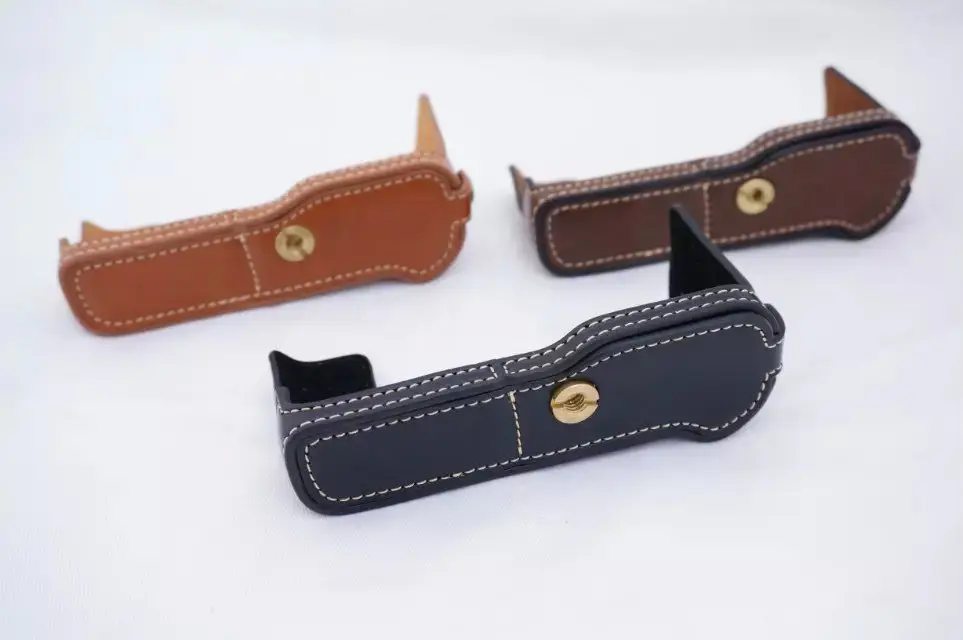 

Retro Vintage Leather Half Camera case bottom Cover for Fujifilm Fuji XT10 X-T10
