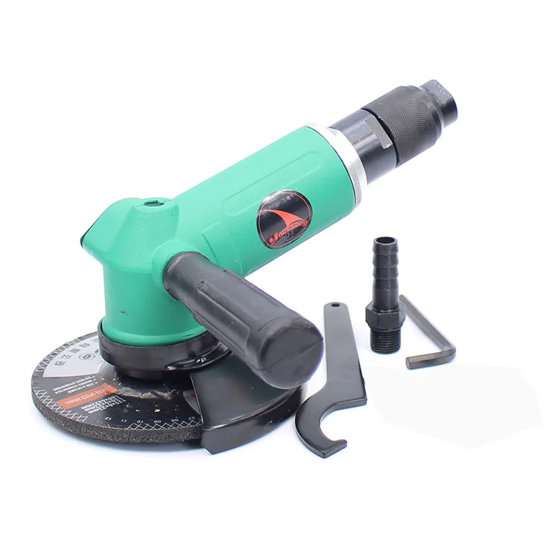 YOUSAILING Quality 5 Inches (125mm) Pneumatic Angle Grinder 110 Degree Air Grinder Machine Pneumatic Grinding Grinder Tool 125MM afbeelding