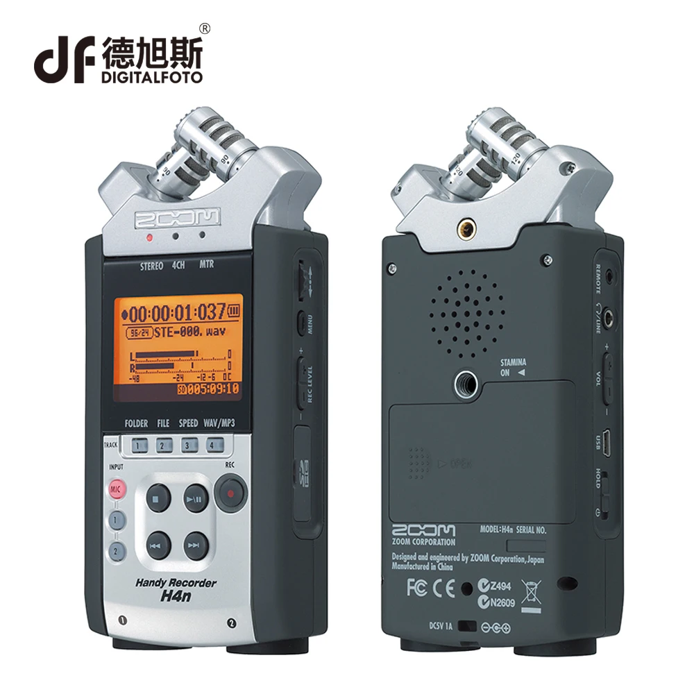 

DIGITALFOTO Professional portable Four-Track ZOOM H4Nsp Handy Recorder Digital Audio Recorder microphone for Interview