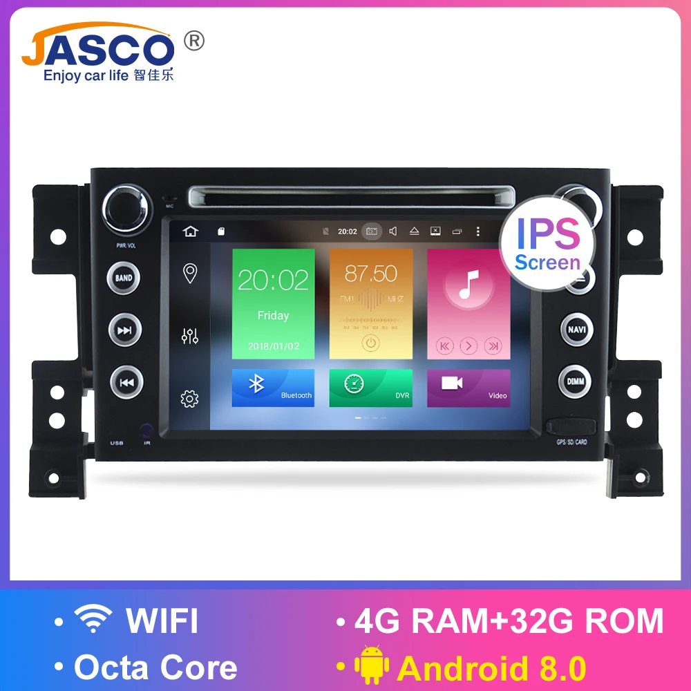 

Octa Core Android 8.0 Car Radio GPS Navigation Multimedia Player Stereo For Suzuki Grand Vitara 2006 2007 2008 2009 Auto Audio
