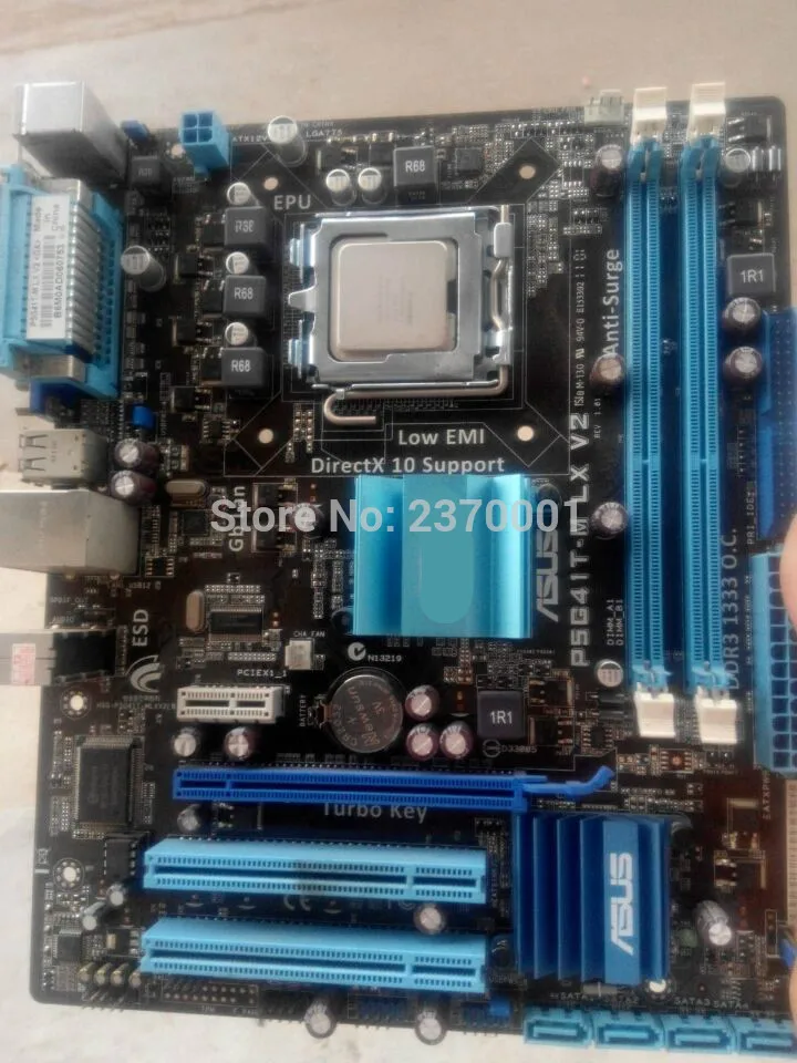 Бесплатная доставка оригинальный P5G41T-M LX V2 DDR3 LGA 775 8 ГБ Integrated G41 | Компьютеры и офис