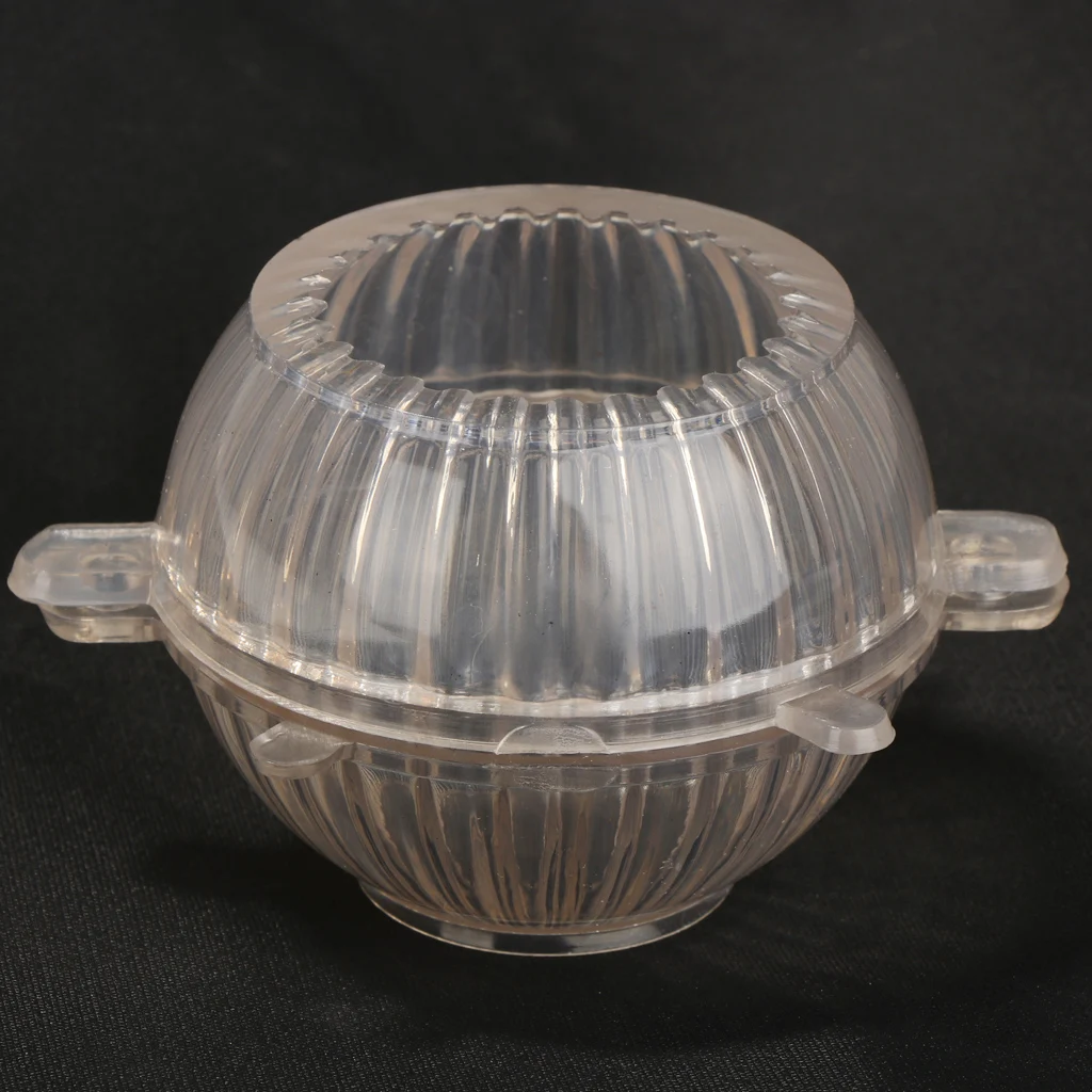 Plastic Striped Round Shape Candle Mould Soap Mold for Candle Making Handmade DIY Craft