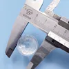 Lente LED de superficie a rayas de 20mm, lentes planos y cóncavos, PMMA de grado óptico para LED de alta potencia, 4 grados a elegir, 50 unids/lote ► Foto 2/3