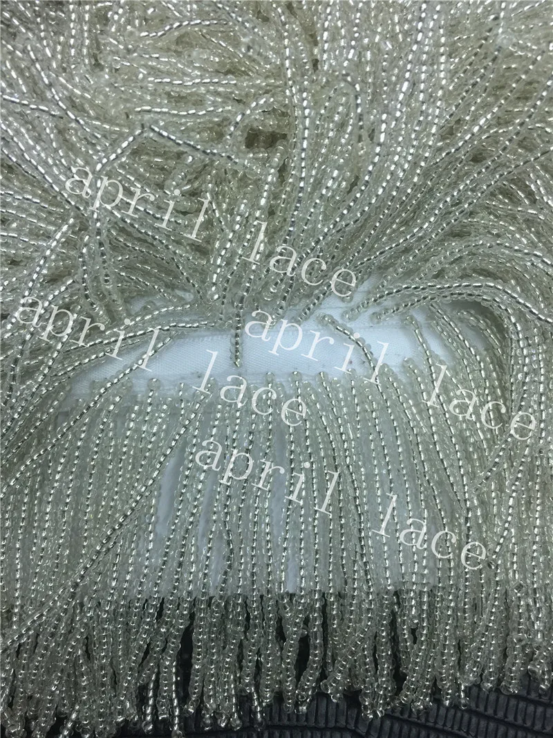 YY103 #10 ярдов/сумка серебряный цвет 6-7 см ширина ленты с бахромой для штор/одежда /декоративные/home/платье украшения