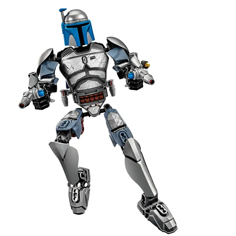 

NEW KSZ 712-1 Star Wars Jango Fett Warrior Robot Building Blocks Toys Bricks Action Figures Compatible with legoe
