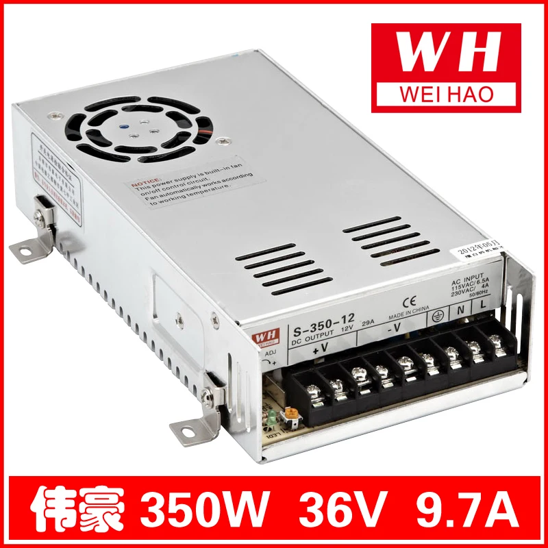 

CNC 36V 9.7A Regulated Switching Power Supply 350W New