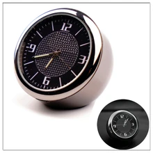Часы в авто для мини круглый черный указатель авто часы