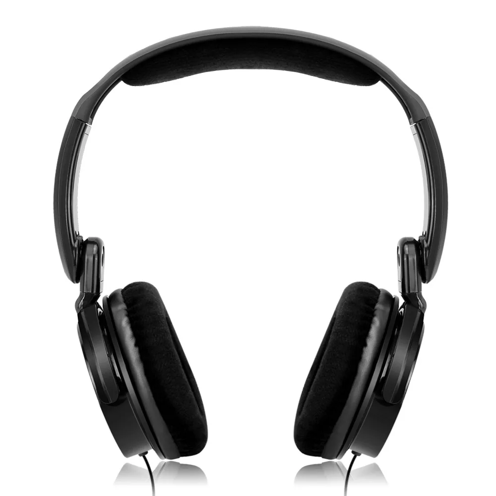 Pumpkin Foldable Design Corded Headphones/headset With 1.5 Meter Cord Universal 3.5 mm Jack 40