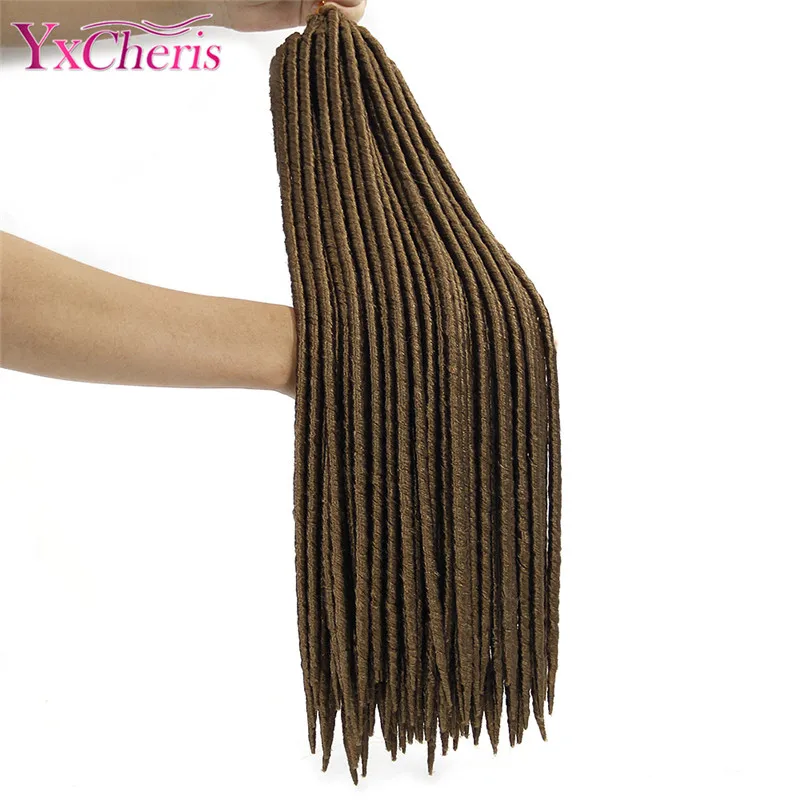 канекалон вязанная косами искусственная Locs крючком Наращивание волос