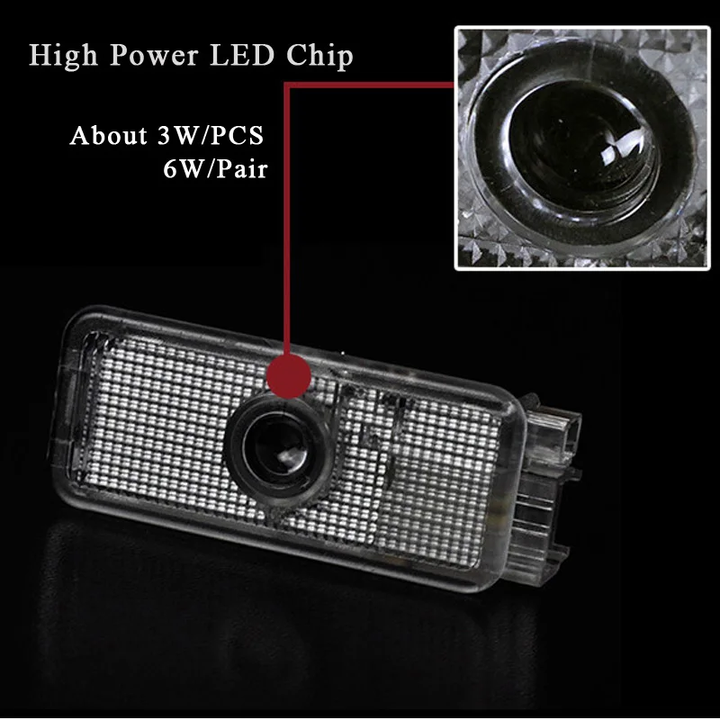 FLYCAR LED شبح الظل العارض الباب مرحبا مصباح LED باب السيارة أضواء الليزر شعار لبيجو 508 408 407 5008 607 806 807