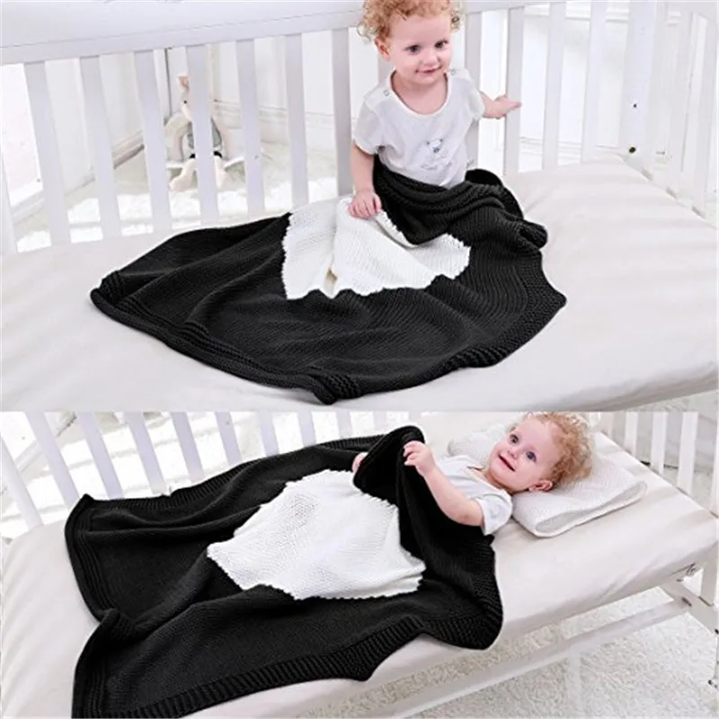 Детское одеяло s Heart вязаная простыня для новорожденного Детская ...