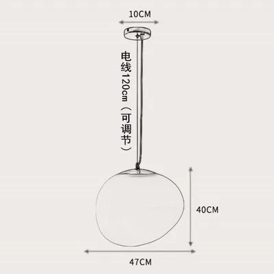 E27скандинавский Глобус подвесной светильник s белый стеклянный шар подвесной светильник блеск подвесной кухонный светильник закрепленный светильник ing lamparas colgantes
