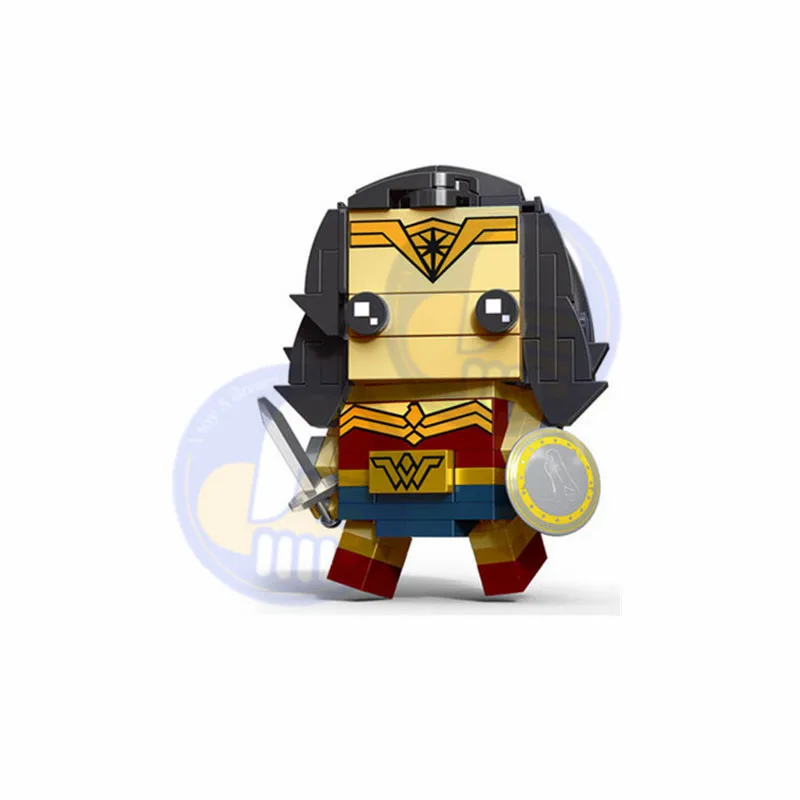 NEW Brickheadz Marvels Avengers Super Heroes Batman iron Man Spiderman Building Block Bricks Toys Compatible with legoINGlys